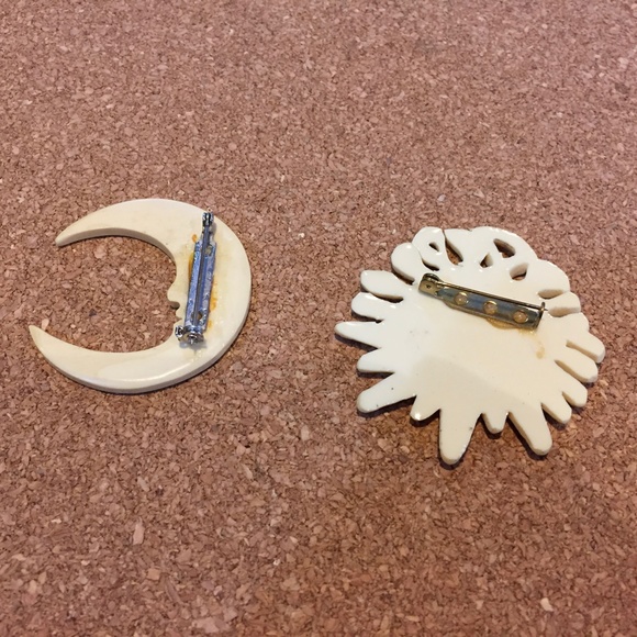 Sun and Moon Pins - Picture 11 of 16